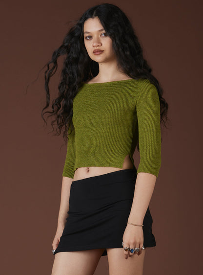 Sincere Top - Green - UNIF Quality