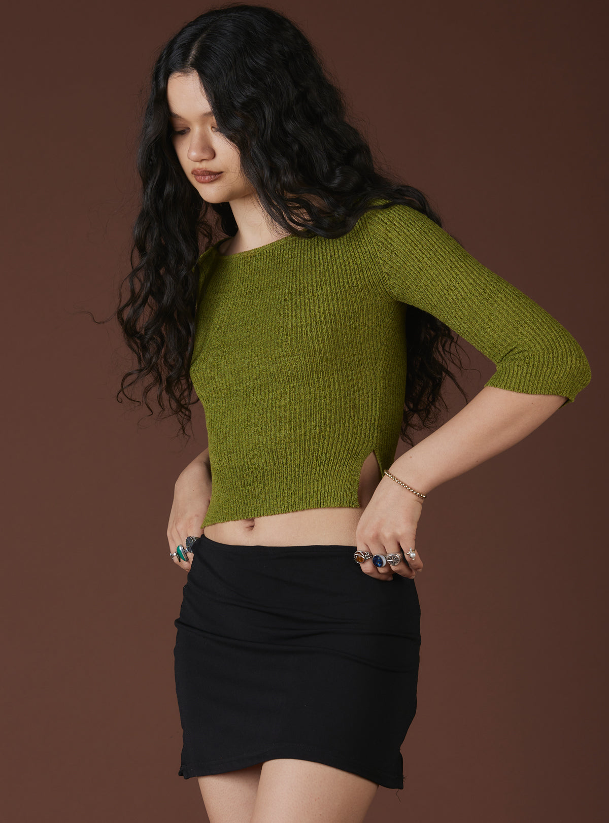 Sincere Top - Green - UNIF Quality
