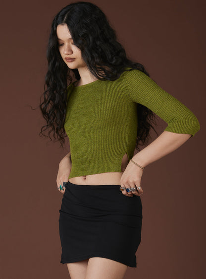 Sincere Top - Green - UNIF Quality