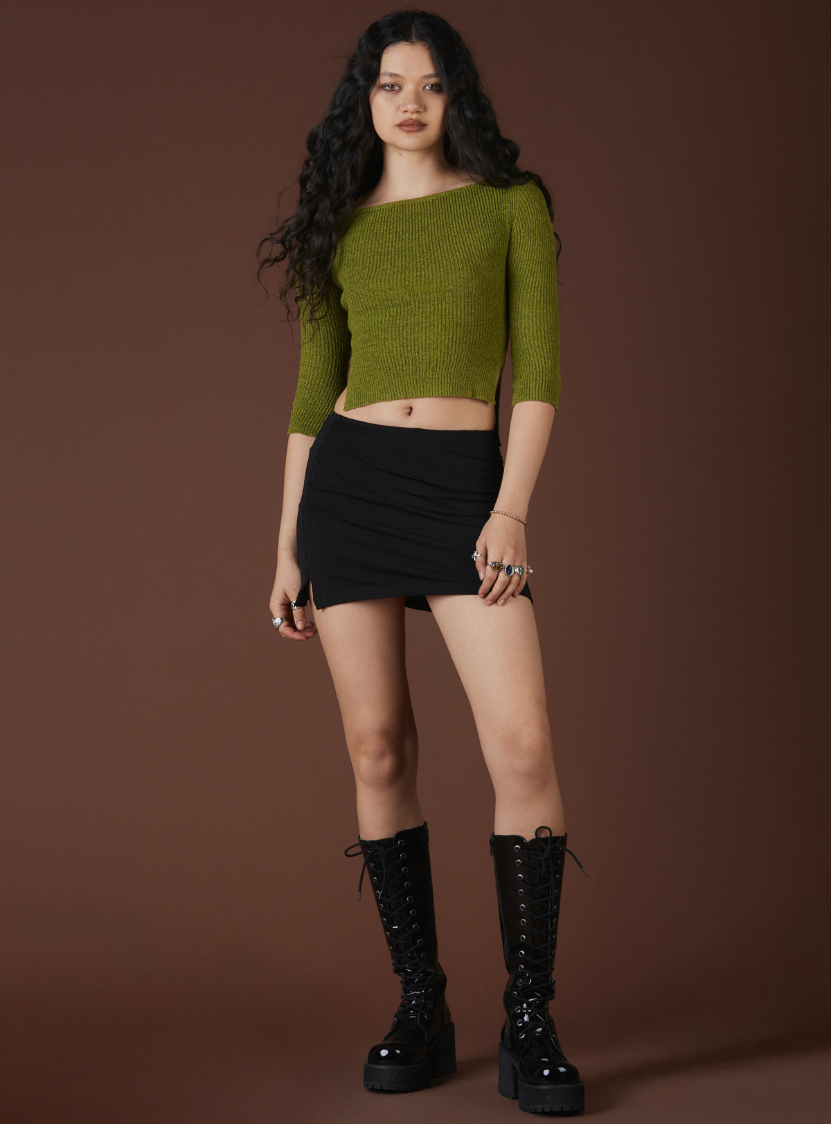 Sincere Top - Green - UNIF Quality