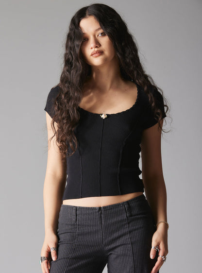 XAE Ribbed Crop Top - UNIF Best Price