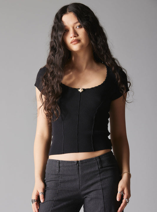 XAE Ribbed Crop Top - UNIF Best Price