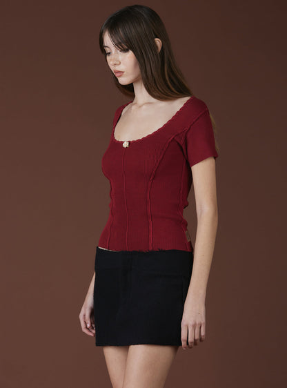 XAE Ribbed Crop Top - UNIF Great Value