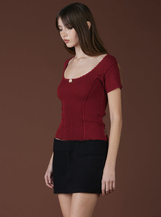 XAE Ribbed Crop Top - UNIF Great Value