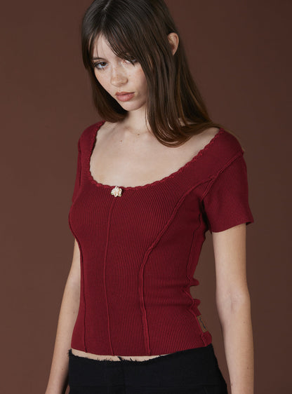 XAE Ribbed Crop Top - UNIF Great Value