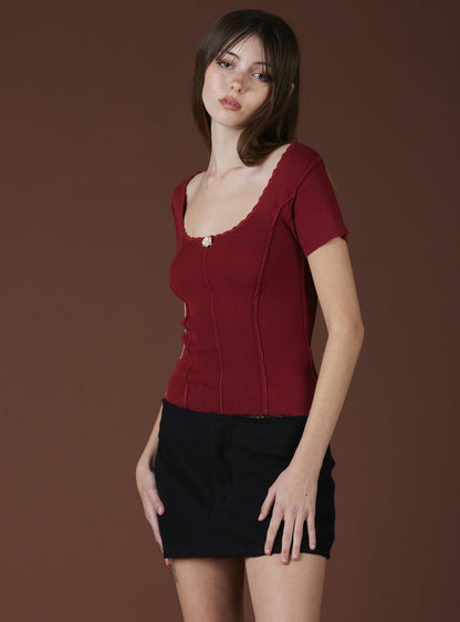 XAE Ribbed Crop Top - UNIF Great Value