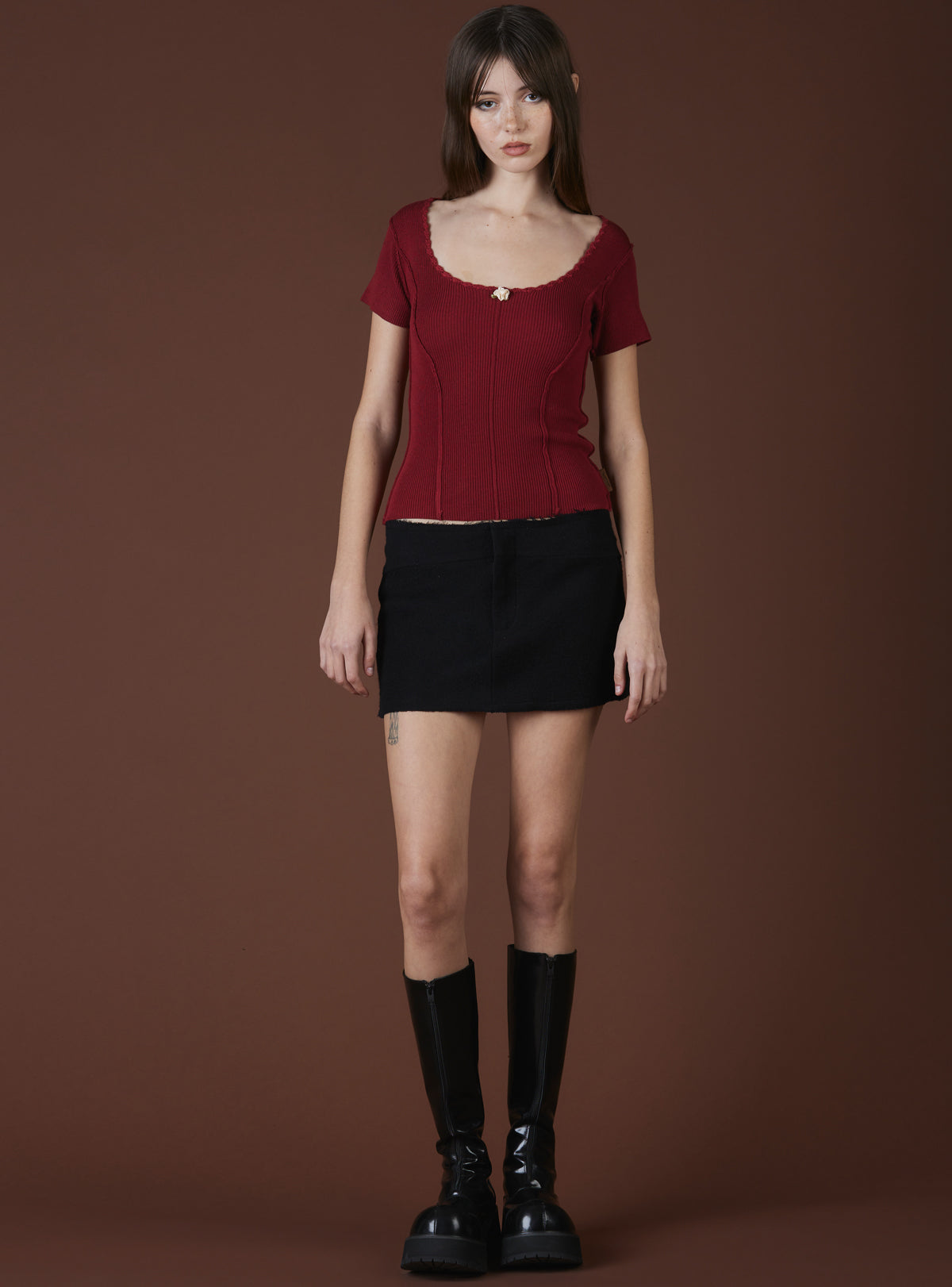 XAE Ribbed Crop Top - UNIF Great Value