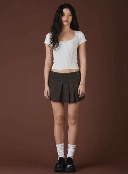 XAE Ribbed Crop Top - UNIF Featured