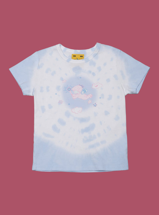 Blue Tie-Dyed T-Shirt - UNIF New