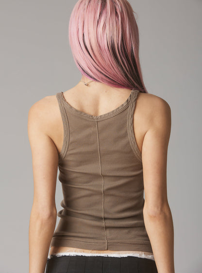 Staple Rib Tank Concrete - UNIF Signature