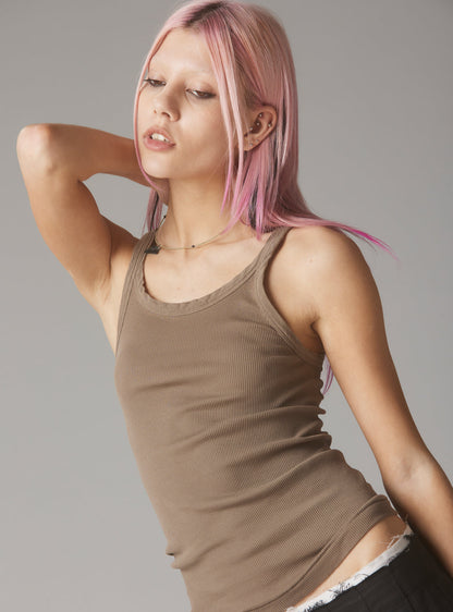Staple Rib Tank Concrete - UNIF Signature