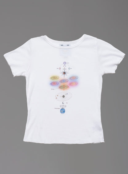 You Are Here Baby Tee - UNIF Hot Sale