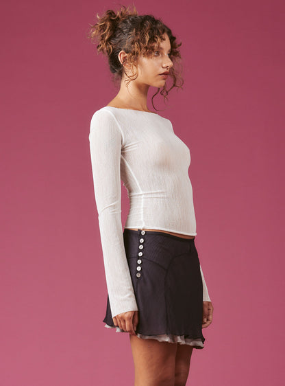 AMI Layered Miniskirt - UNIF Deals