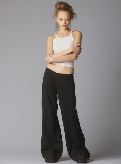 Black Wide Leg Pants - UNIF Deals