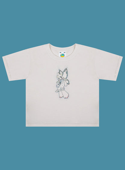 Fairy Bear Baby Tee - UNIF Best Seller
