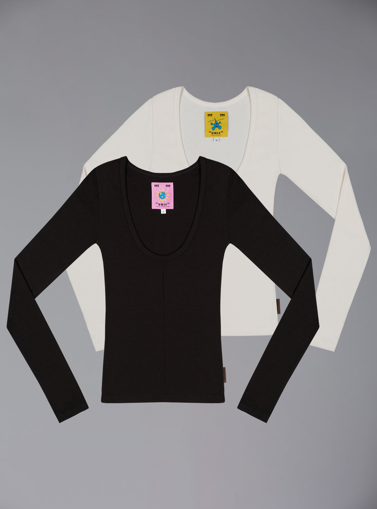 Scoop Long Sleeve 2-pack - UNIF Special Offer