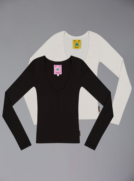 Scoop Long Sleeve 2-pack - UNIF Special Offer