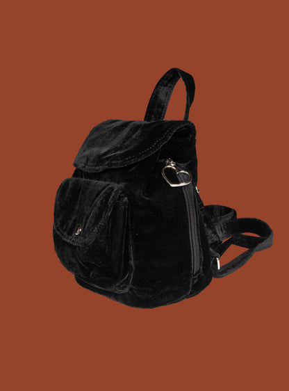 Blossom mini velvet backpack - UNIF Signature