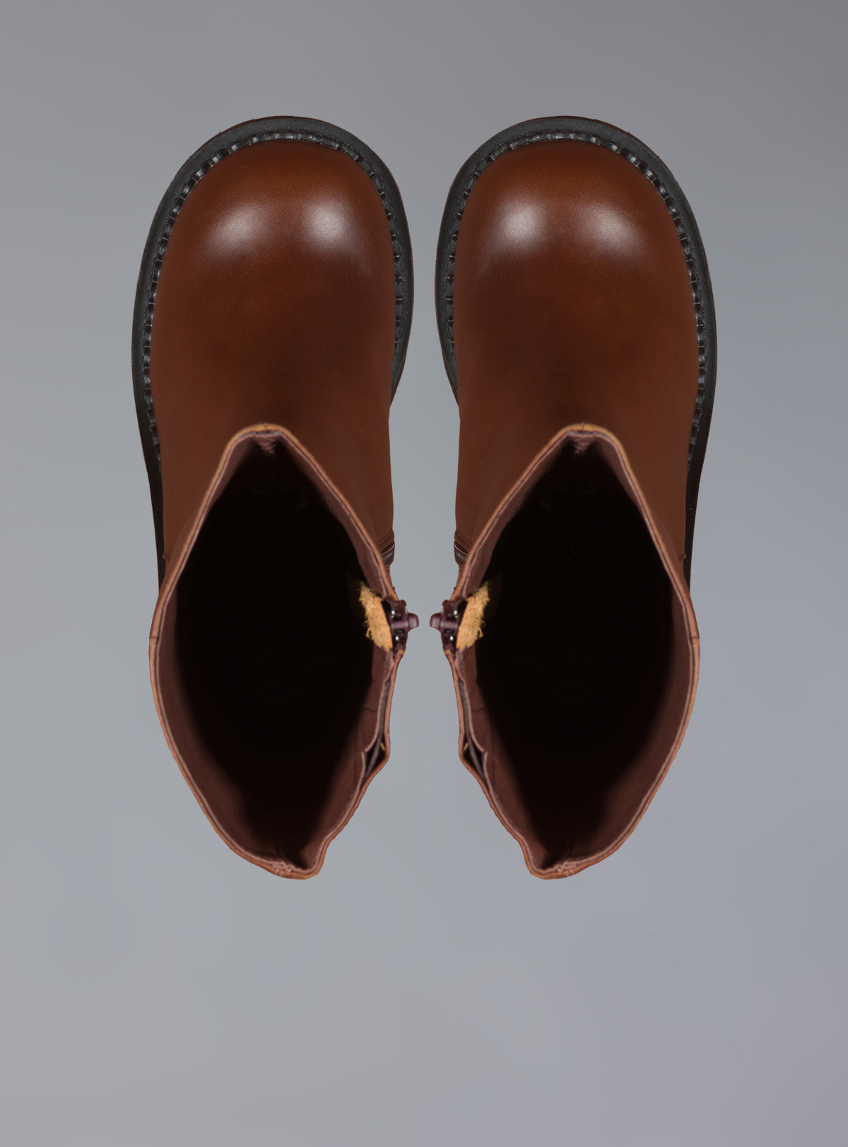 Brown Leather Platform Boot - UNIF Deals