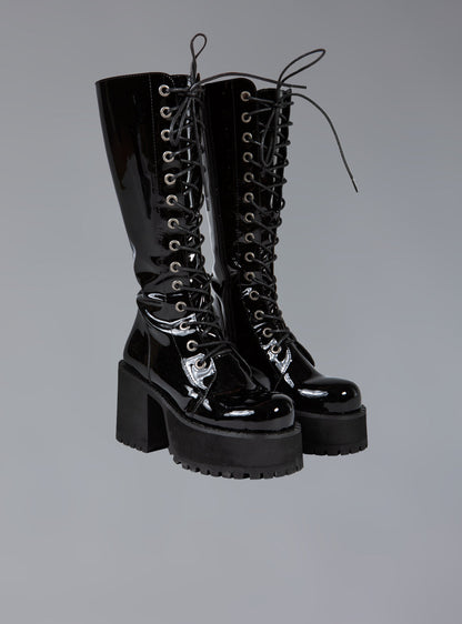 Knee High Leather Platform Boot - UNIF Hot Sale