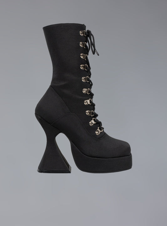 Victorian Lace Up Platform Heel - UNIF Sale