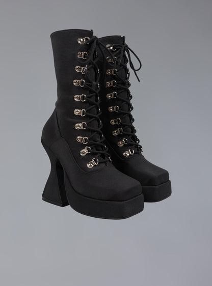 Victorian Lace Up Platform Heel - UNIF Sale