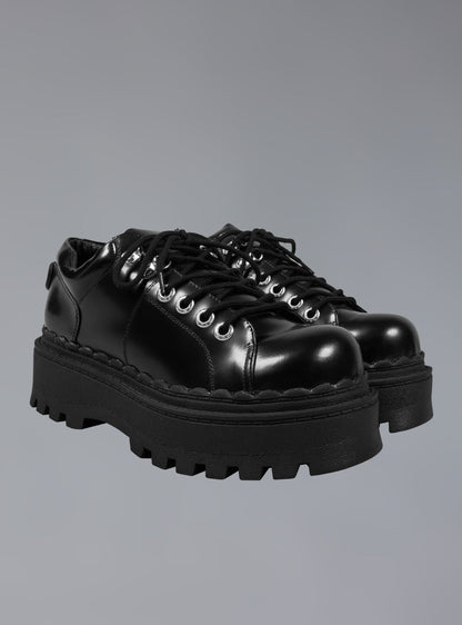 Low Top Leather Chunky Platform Boot in - UNIF Popular