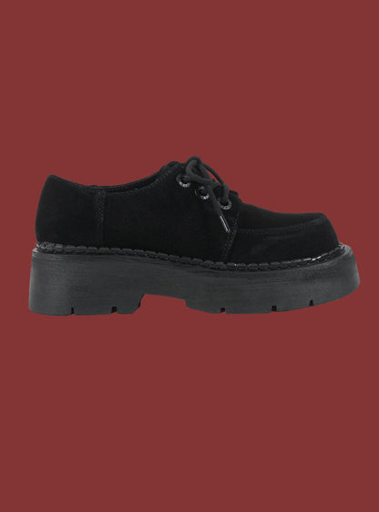 Black Suede Platform Shoe - UNIF Discount