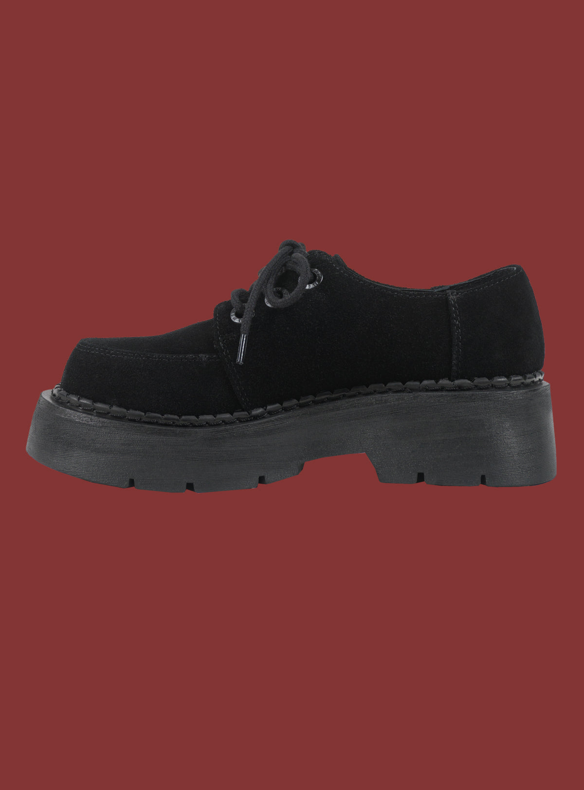 Black Suede Platform Shoe - UNIF Discount