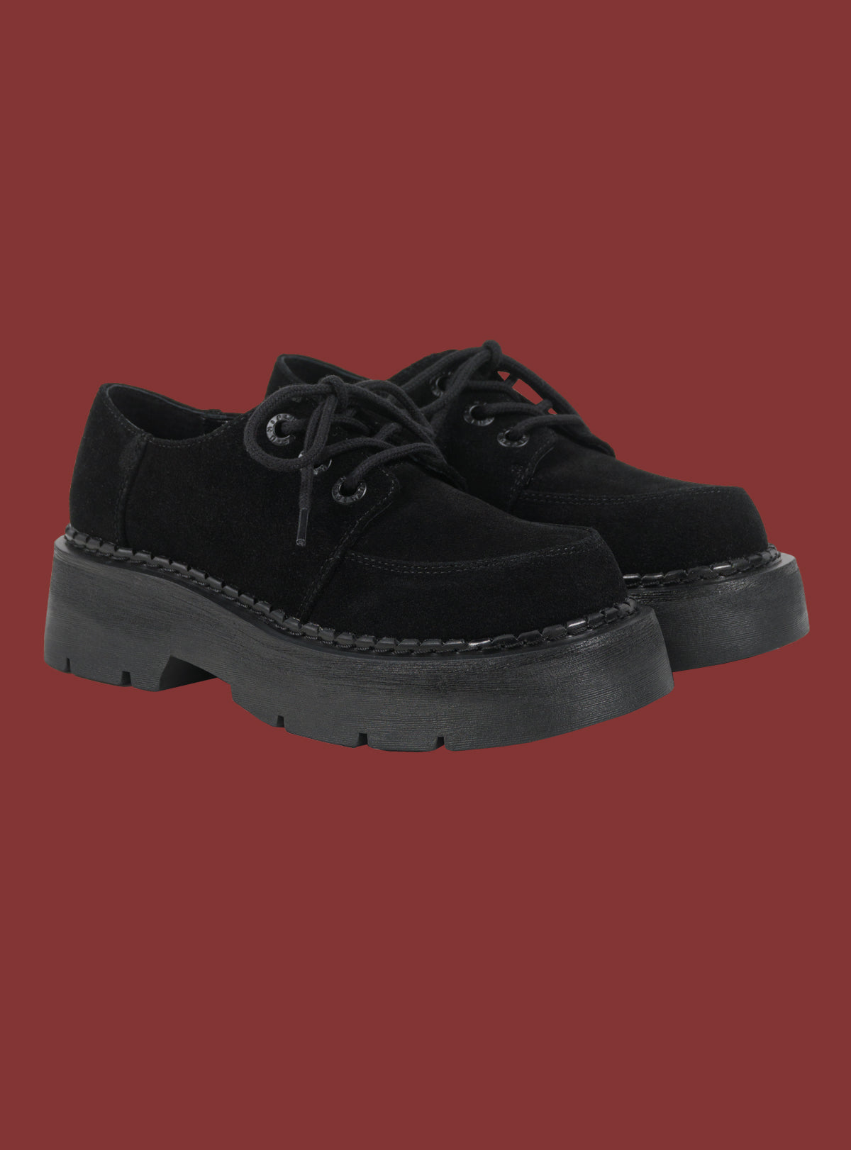 Black Suede Platform Shoe - UNIF Discount