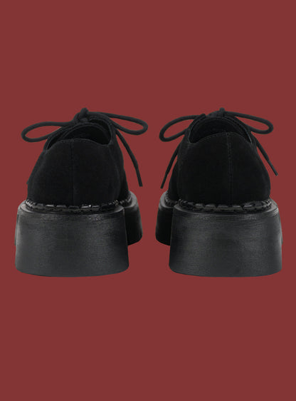 Black Suede Platform Shoe - UNIF Discount