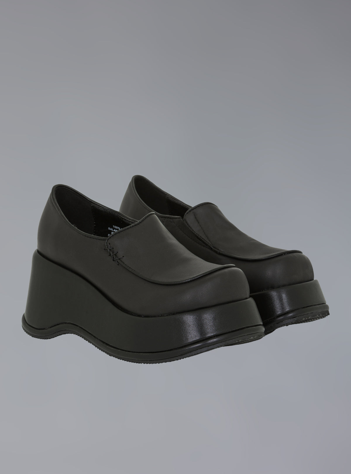Square Toe Stacked Platform Shoe - UNIF Everyday