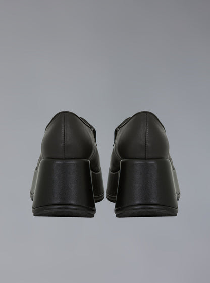 Square Toe Stacked Platform Shoe - UNIF Everyday