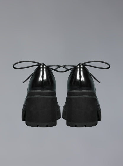 90s Platform Oxford Shoe With Chunky Heel - UNIF Quality