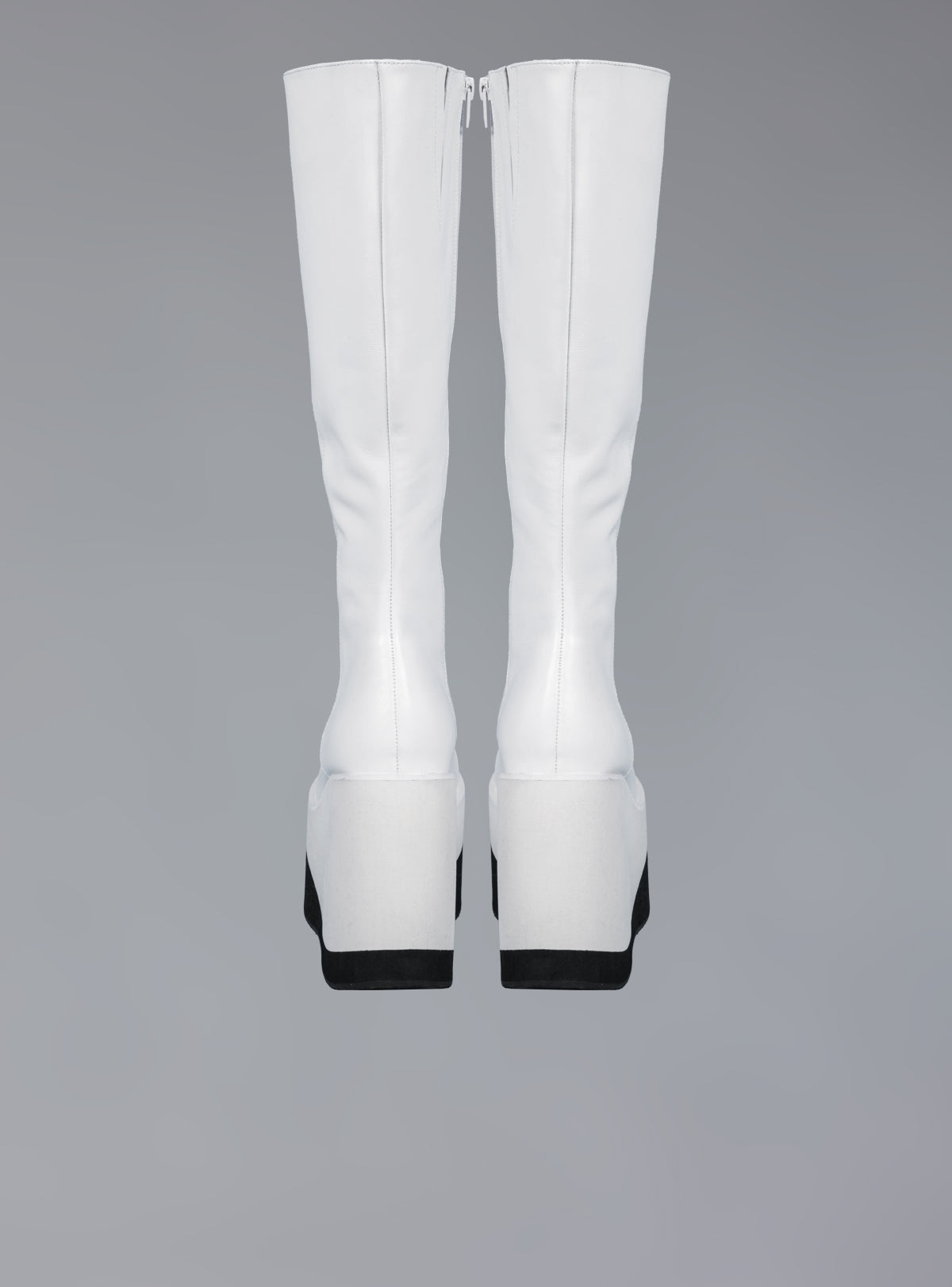 Stacked Leather Platform Knee High Boot - UNIF Customer Favorite