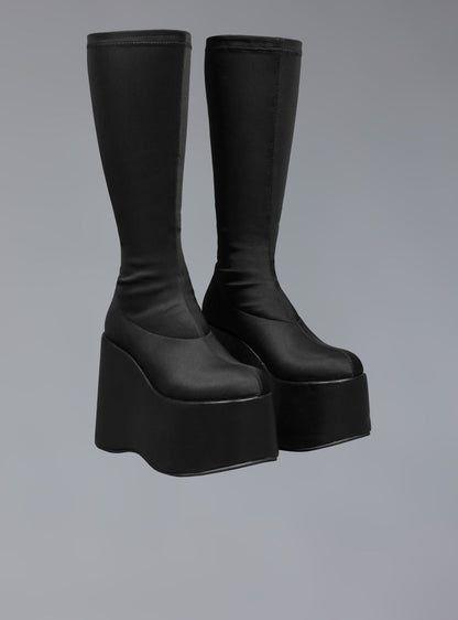 Platform Sock Boots With Super Stacked Sole - UNIF Special Offer