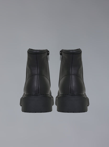 Zip-Up Leather Ankle Boot - UNIF Recommended