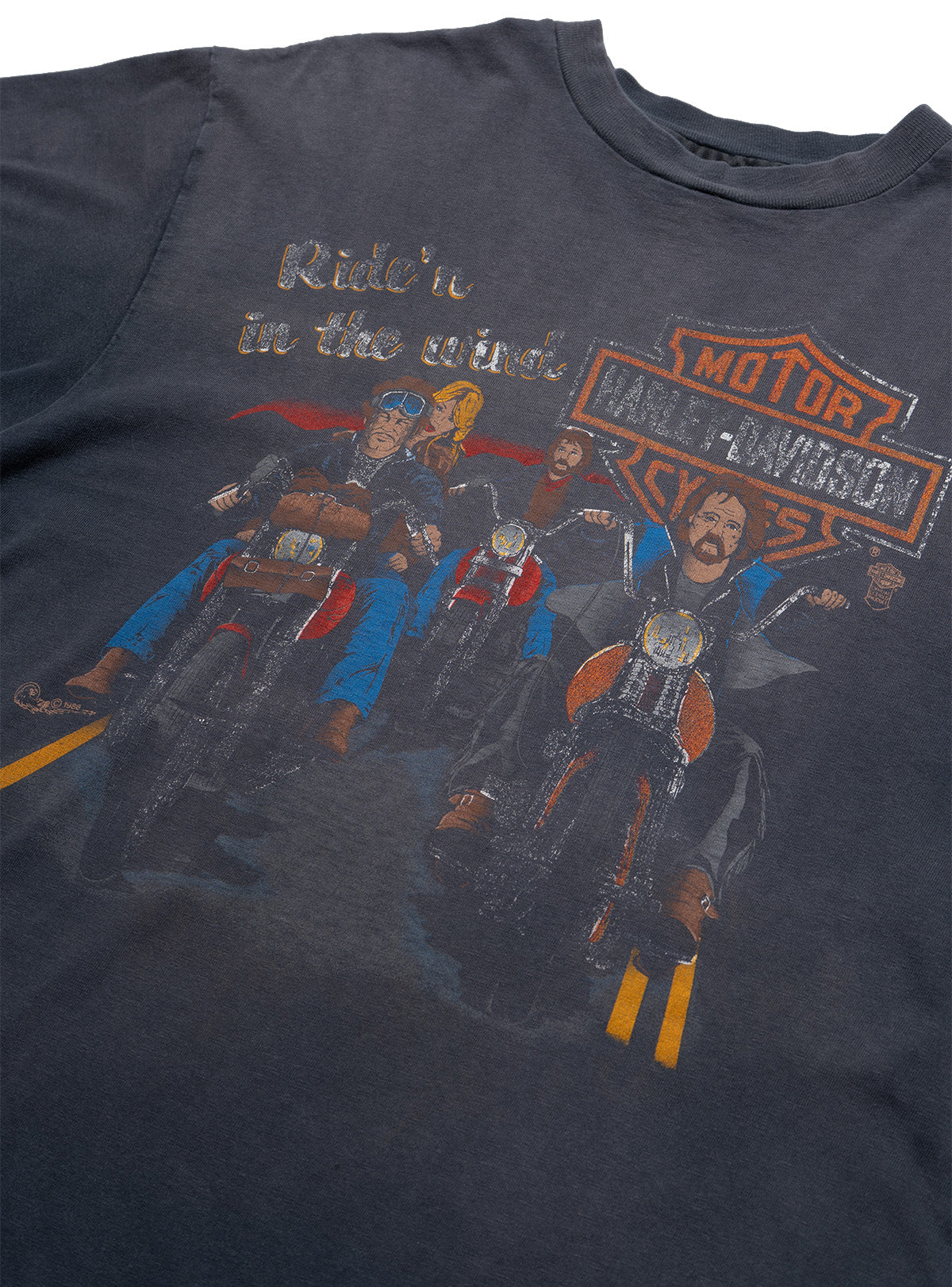Vintage Ride'n in the Wind Tee - UNIF Discount