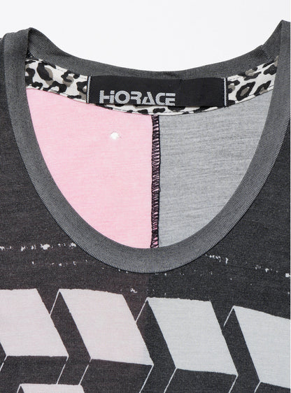 Vintage Horace 3D Cube Tee - UNIF Smart Buy