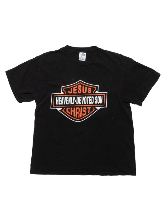 Vintage Harley Jesus Christ Heavenly-Devoted Son Tee - UNIF Popular