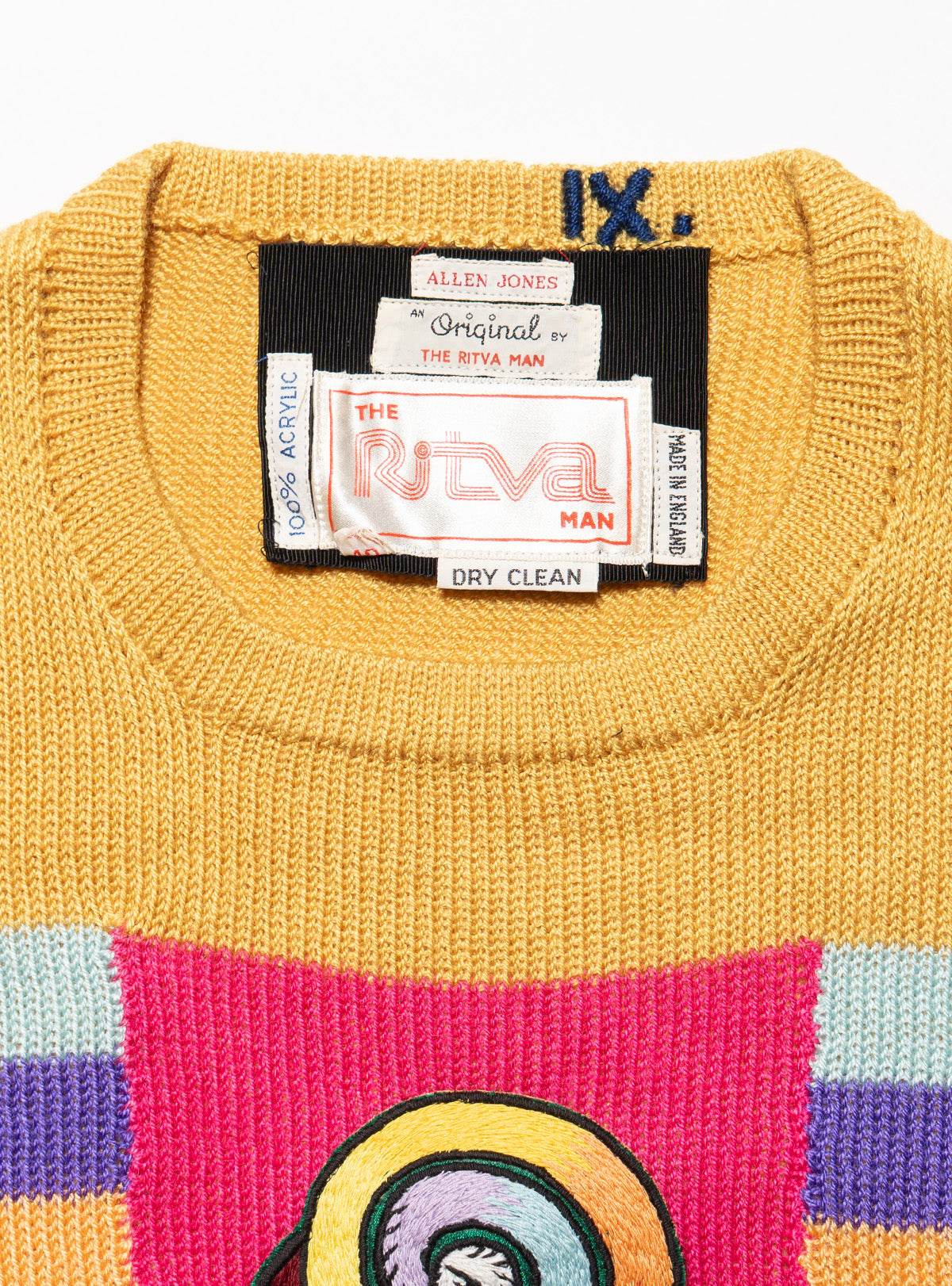 Vintage Ritva Man by Allen Jones 'Sheer Magic' Sweater, 1971 - UNIF Exclusive
