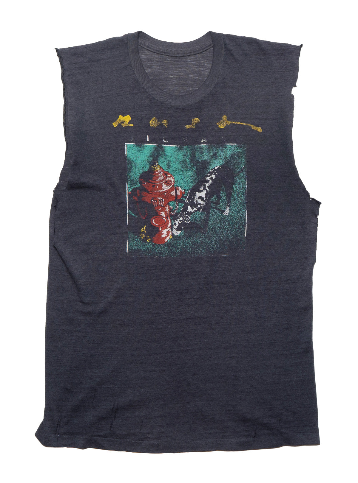 Vintage Rush Signals Tour Sleeveless Tee - UNIF Signature