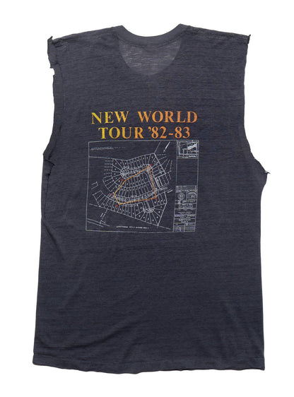 Vintage Rush Signals Tour Sleeveless Tee - UNIF Signature