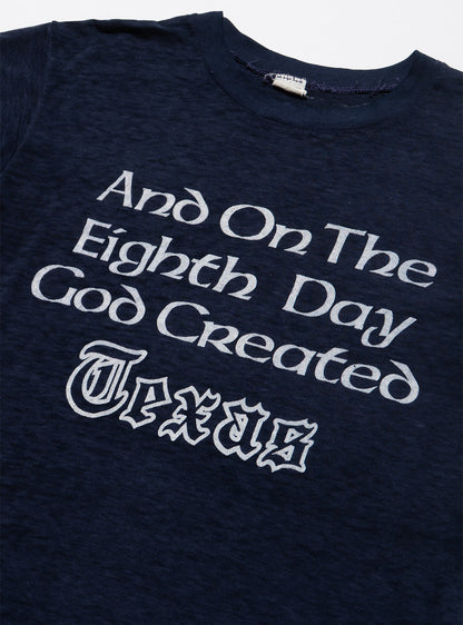 Vintage And On The Eighth Day God Created Texas Tee - UNIF Discount