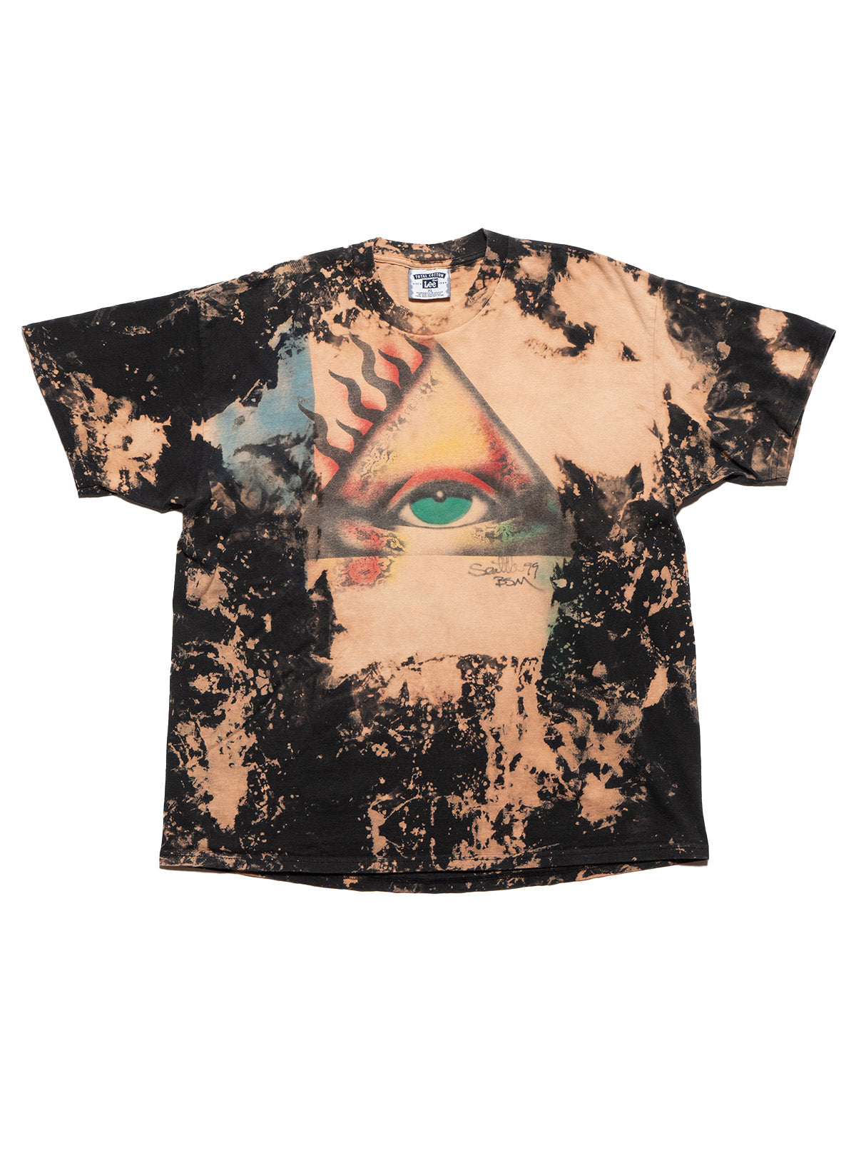 Vintage Bleached Eye of Providence Tee - UNIF Trending
