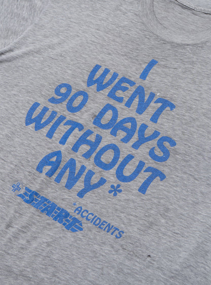 Vintage I Went 90 Days Without Any * Accidents Tee - UNIF Great Value