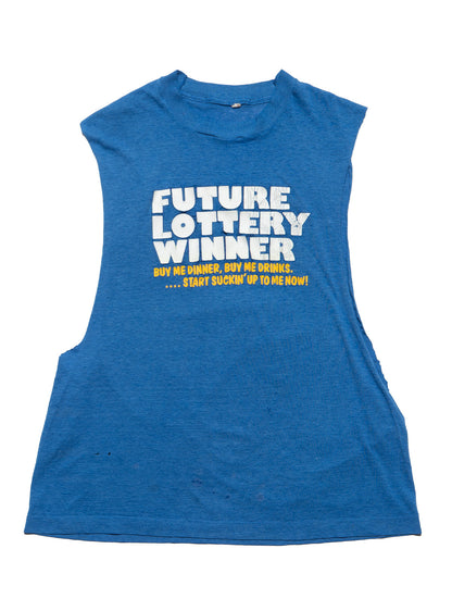 Vintage Future Lottery Winner Sleeveless Tee - UNIF Classic