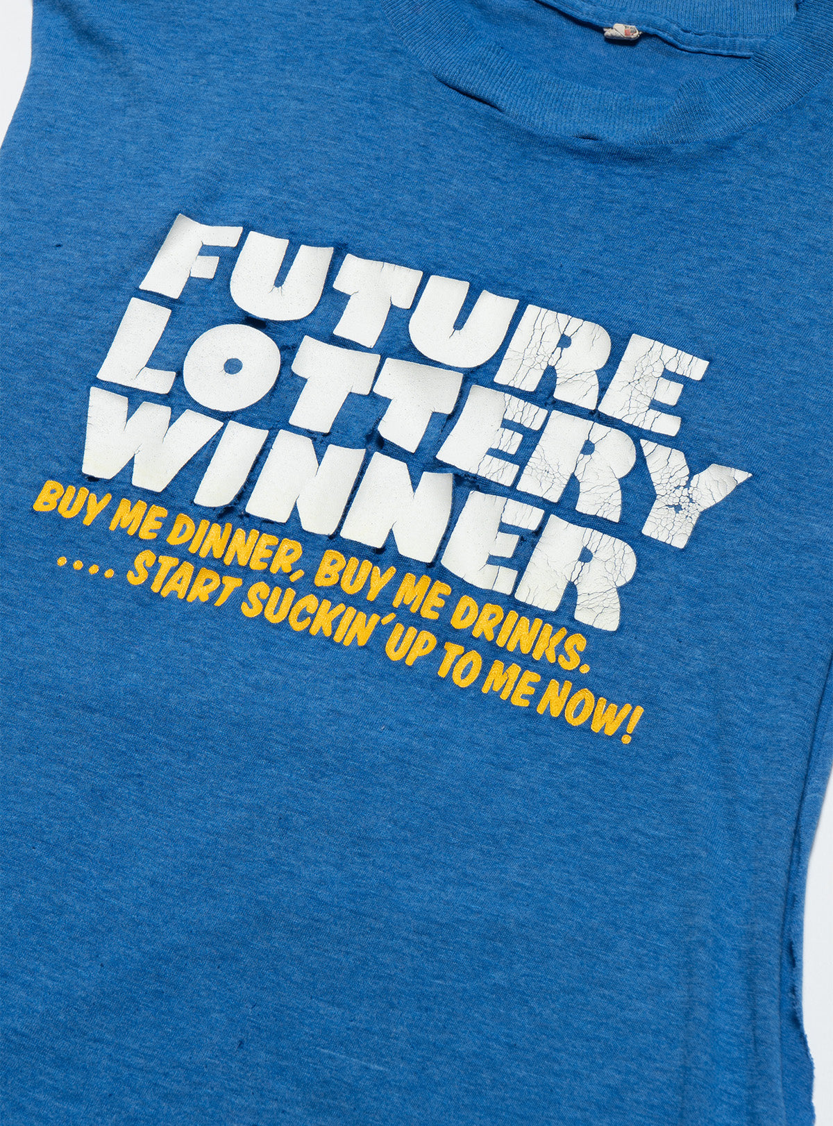 Vintage Future Lottery Winner Sleeveless Tee - UNIF Classic