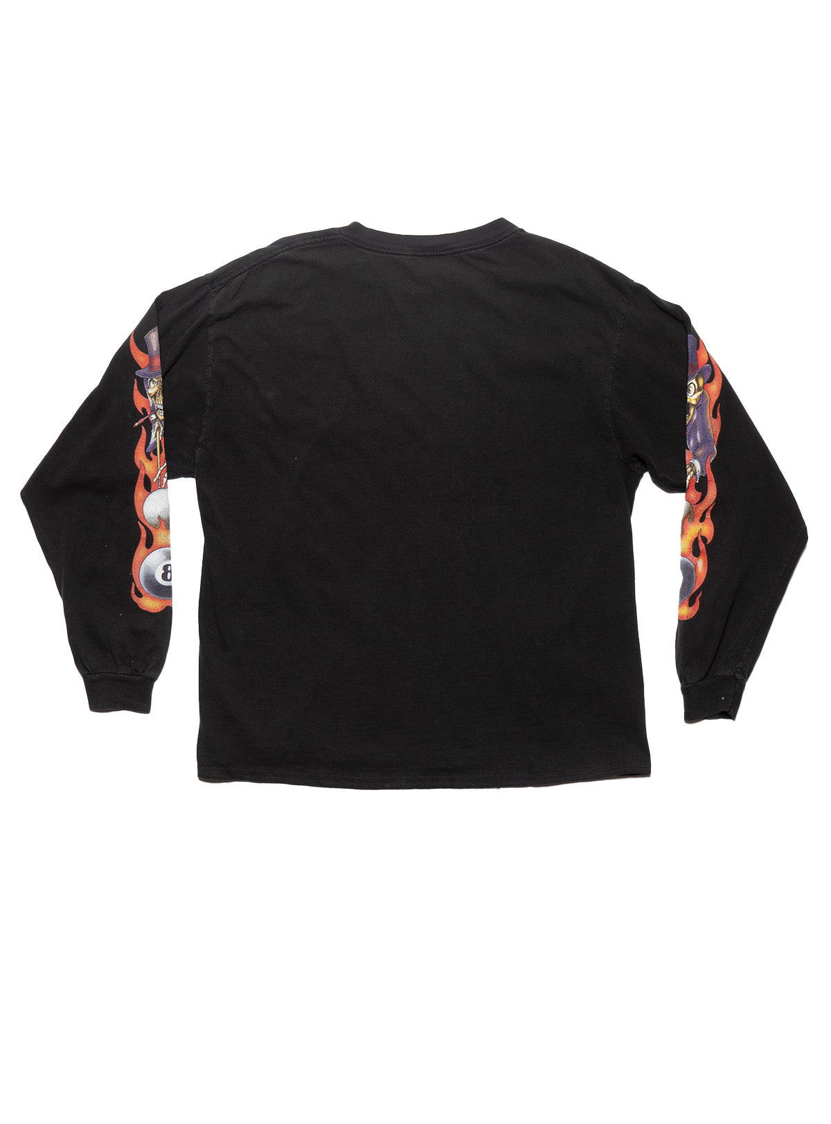 Vintage Skeleton 8 Ball Long Sleeve Tee - UNIF Essential