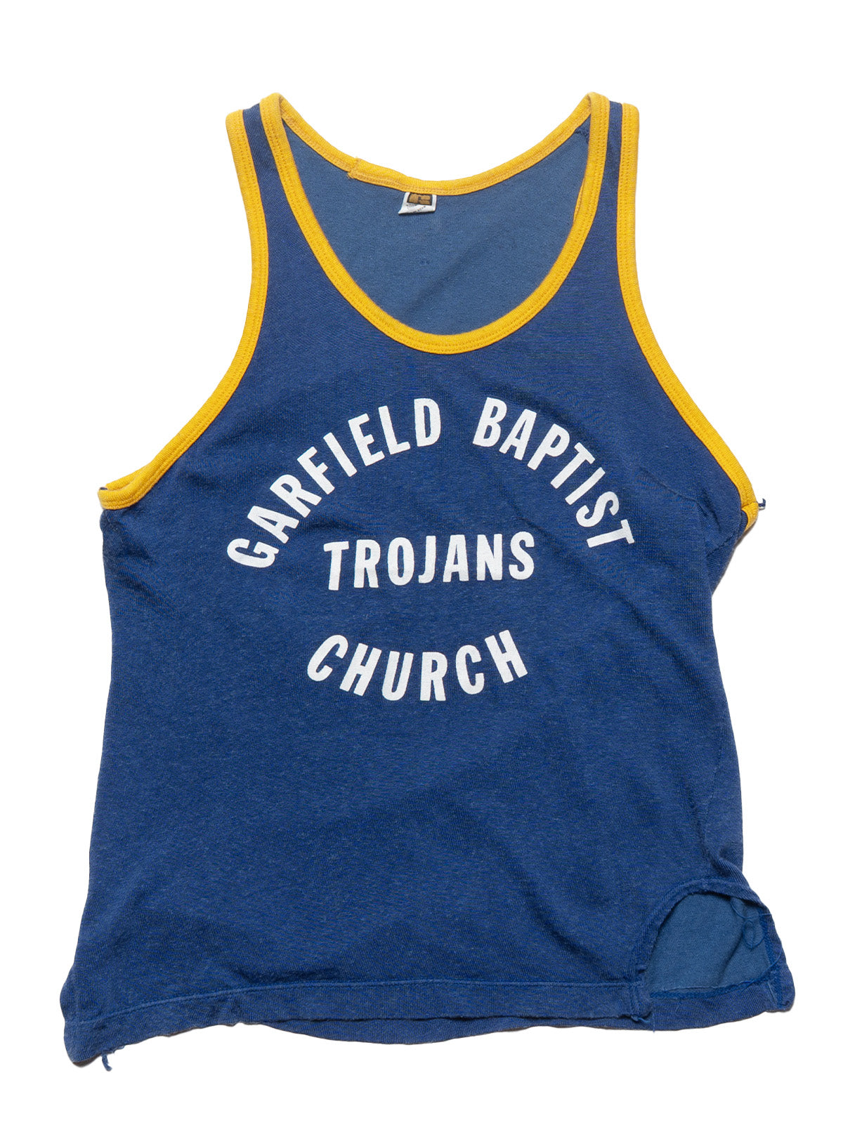 Vintage Garfield Baptist Church Trojans Tank - UNIF Customer Favorite